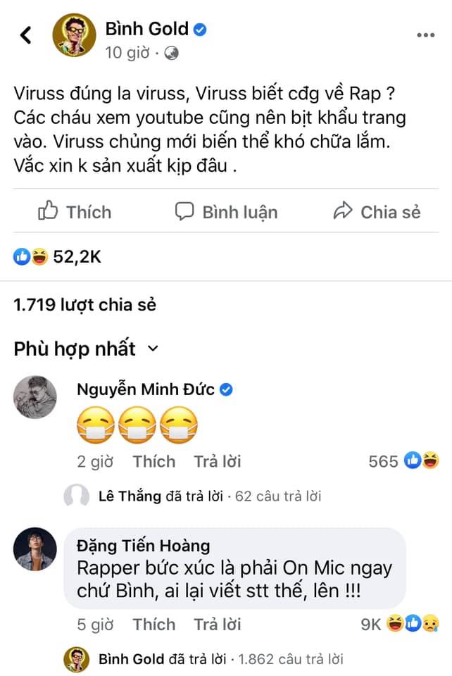 ViruSs nhận xét về kỹ năng rap của Sơn Tùng M-TP, bất ngờ bị rapper triệu view vào 'cà khịa' 3 ViruSs nhận xét về kỹ năng rap của Sơn Tùng M-TP, bất ngờ bị rapper triệu view vào 'cà khịa' 3