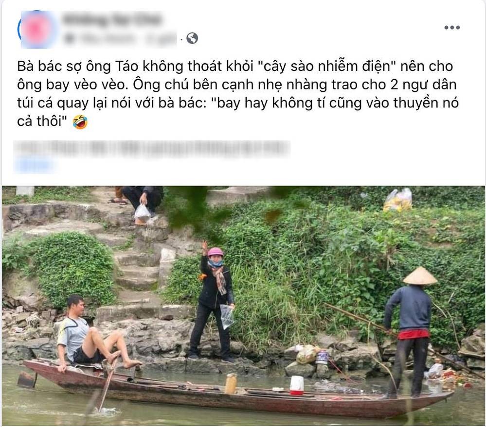 Thả cá tiễn ông Công ông Táo, người đàn ông 'cạn lời' vì 'cá tặc' đi thuyền chờ sẵn để chích điện 1 Thả cá tiễn ông Công ông Táo, người đàn ông 'cạn lời' vì 'cá tặc' đi thuyền chờ sẵn để chích điện 1
