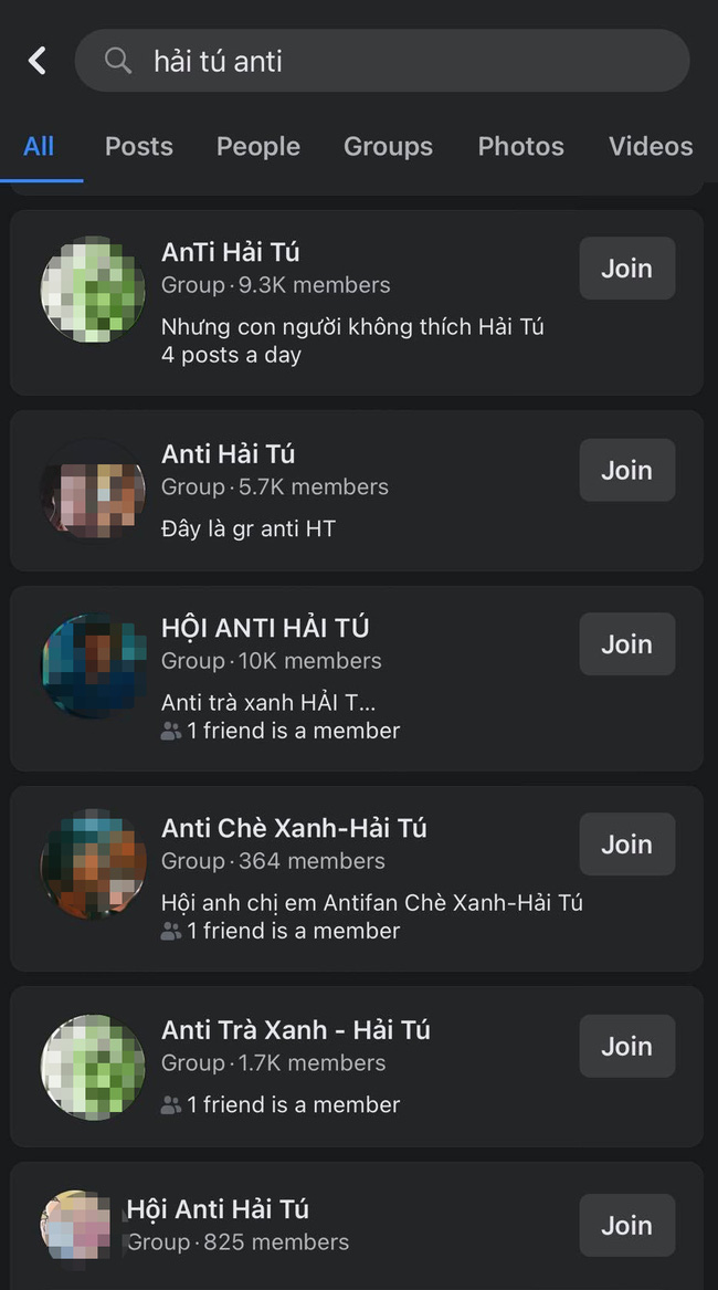 Hàng loạt group anti Hải Tú bị đổi sang mục đích kinh doanh trên Facebook, anti fan lại thêm một lần bị 'dắt mũi'? 3 Hàng loạt group anti Hải Tú bị đổi sang mục đích kinh doanh trên Facebook, anti fan lại thêm một lần bị 'dắt mũi'? 3