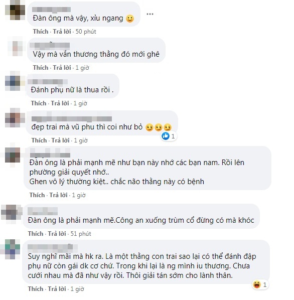 Nam thanh niên 'đi đường quyền', khiến bạn gái bầm tím hết người chỉ vì 'trai lạ' thả tim vào ảnh 9 Nam thanh niên 'đi đường quyền', khiến bạn gái bầm tím hết người chỉ vì 'trai lạ' thả tim vào ảnh 9