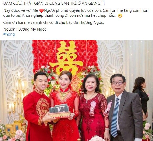 Đám cưới An Giang gây xôn xao cộng đồng mạng: Nhìn số của hồi môn mà hoa mắt, chóng mặt 1