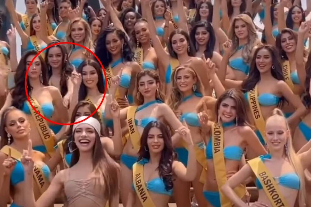 Phẫn nộ màn chơi xấu của đối thủ nước ngoài với đại diện Việt Nam trong cuộc thi Hoa hậu thế giới  3