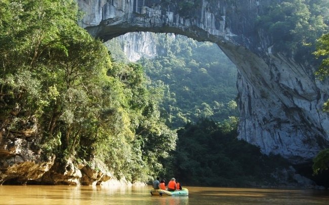 Phát hiện cầu 'Thần Tiên' nhờ Google Earth 1 Phát hiện cầu 'Thần Tiên' nhờ Google Earth 1