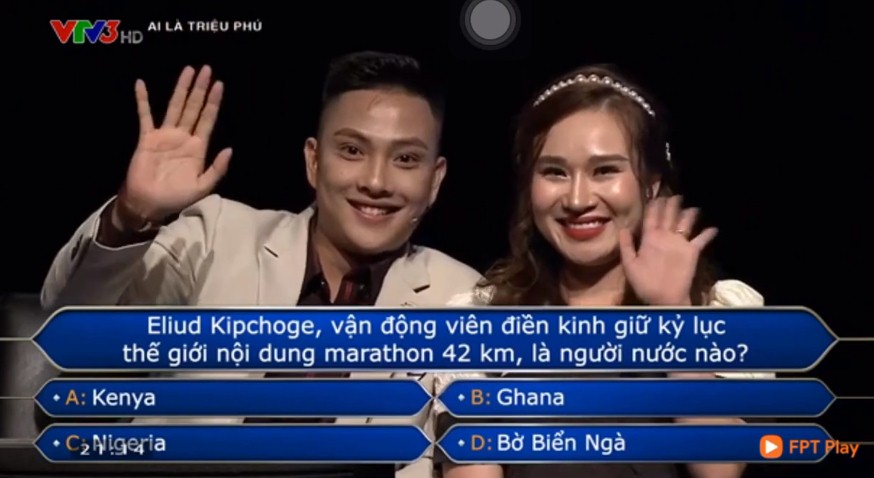 Mạnh dạn trái ý vợ, người đàn ông đem về ngay 30 triệu đồng từ Ai là triệu phú 4 Mạnh dạn trái ý vợ, người đàn ông đem về ngay 30 triệu đồng từ Ai là triệu phú 4