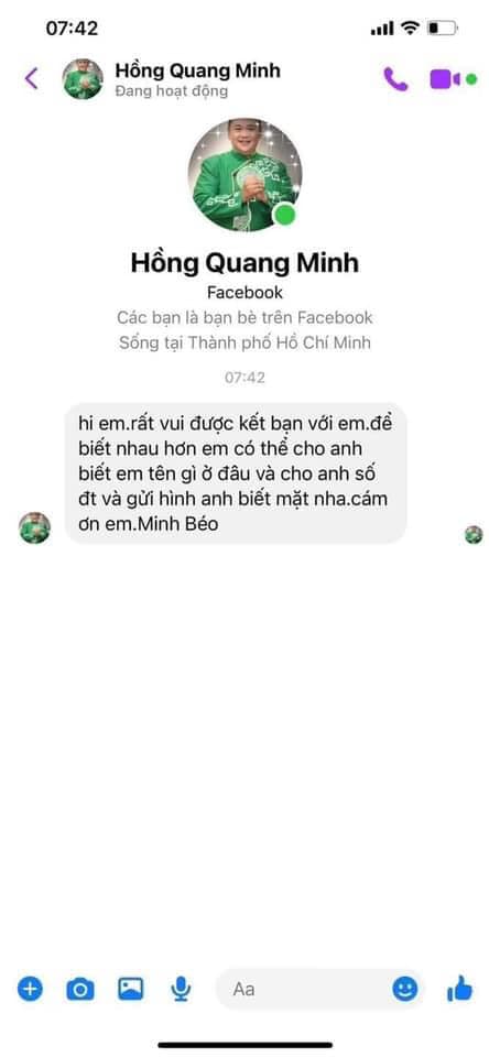 Nam diễn viên tố nghệ sĩ Minh Béo lạm dụng, tung cả đoạn tin nhắn gạ gẫm đầy tục tĩu 3 Nam diễn viên tố nghệ sĩ Minh Béo lạm dụng, tung cả đoạn tin nhắn gạ gẫm đầy tục tĩu 3