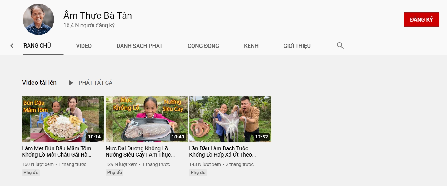 Từ loạt clip triệu view và trào lưu 'siêu to khổng lồ', Bà Tân Vlog sa sút không phanh với hướng đi mới 2 Từ loạt clip triệu view và trào lưu 'siêu to khổng lồ', Bà Tân Vlog sa sút không phanh với hướng đi mới 2