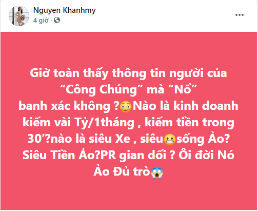 Đối thủ lâu năm của Ngọc Trinh về chung chiến tuyến với Nathan Lee, vạch trần bằng hết bộ mặt thật của người đẹp 4 Đối thủ lâu năm của Ngọc Trinh về chung chiến tuyến với Nathan Lee, vạch trần bằng hết bộ mặt thật của người đẹp 4