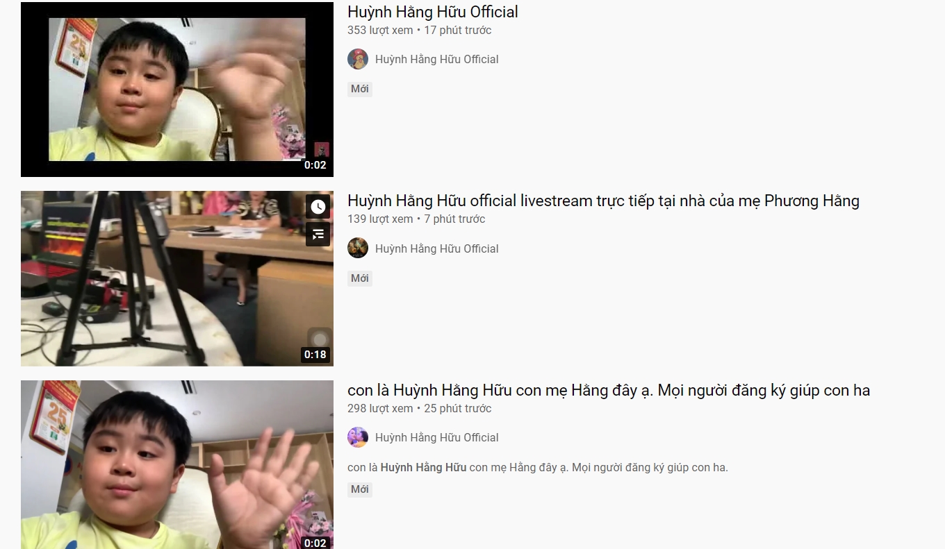 پسر Phuong Hang برای تبلیغ کانال Youtube خود در حضور 300،000 نفر ثبت نام کرد 4 پسر Phuong Hang برای تبلیغ کانال Youtube خود در حضور 300،000 نفر ثبت نام کرد 4