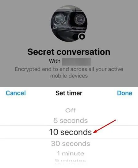 Hướng dẫn cách gửi tin nhắn 'tự động xóa' trên Messenger 7