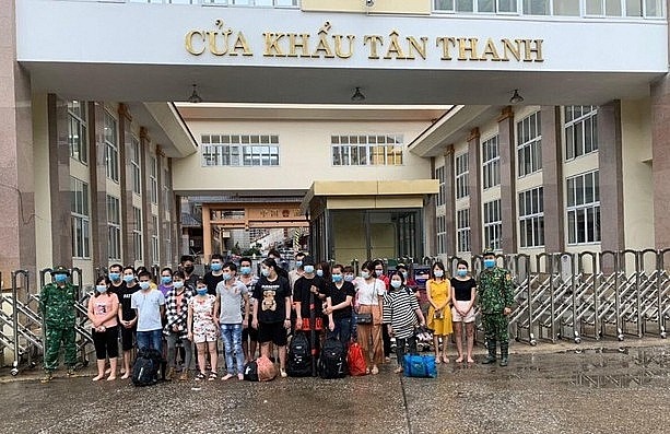 Bắt 25 người nhập cảnh trái phép qua cửa khẩu Tân Thanh, Lạng Sơn 1