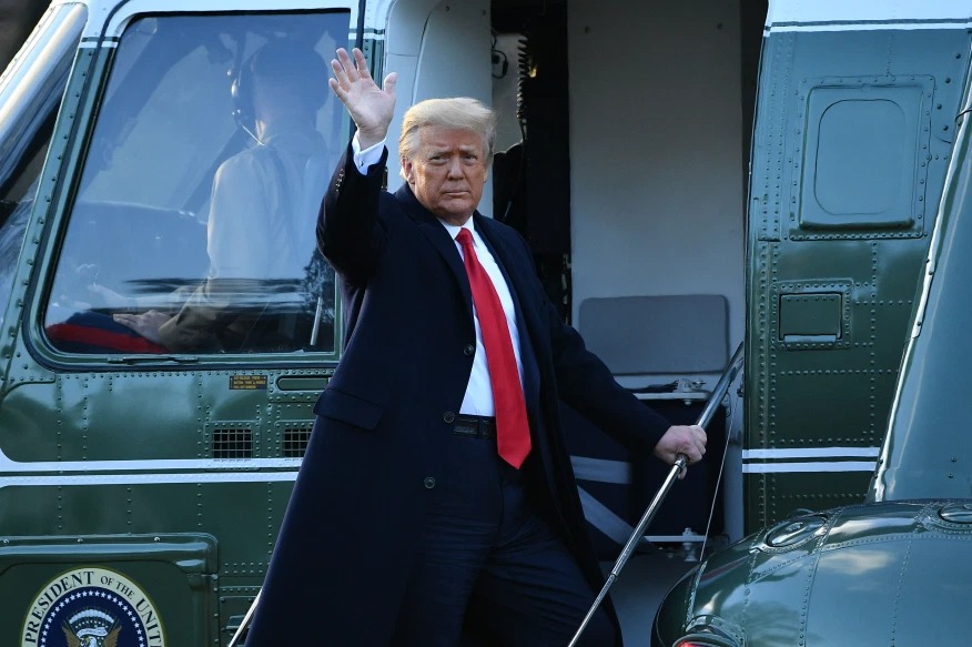 Tổng thống Trump chính thức rời Nhà Trắng, hẹn ngày tái ngộ 1
