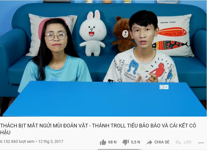Clip hơn 6,1 triệu view của Thơ Nguyễn dậy sóng vì hành động phi giáo dục 1 Clip hơn 6,1 triệu view của Thơ Nguyễn dậy sóng vì hành động phi giáo dục 1