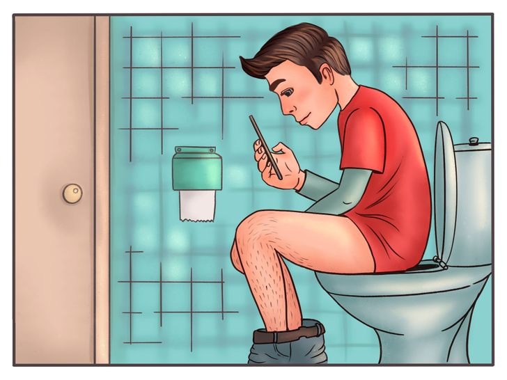 6 lý do để bạn đừng 'chìm đắm' trong nhà vệ sinh quá 15 phút 5 6 lý do để bạn đừng 'chìm đắm' trong nhà vệ sinh quá 15 phút 5