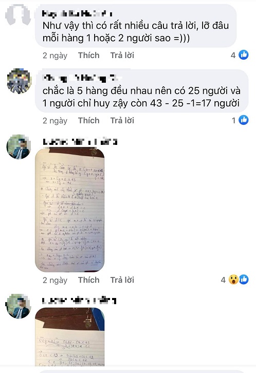 Bài toán lớp 4 yêu cầu 'chia 43 học sinh thành 5 hàng' khiến người lớn 'ngồi cắn bút' 5 Bài toán lớp 4 yêu cầu 'chia 43 học sinh thành 5 hàng' khiến người lớn 'ngồi cắn bút' 5