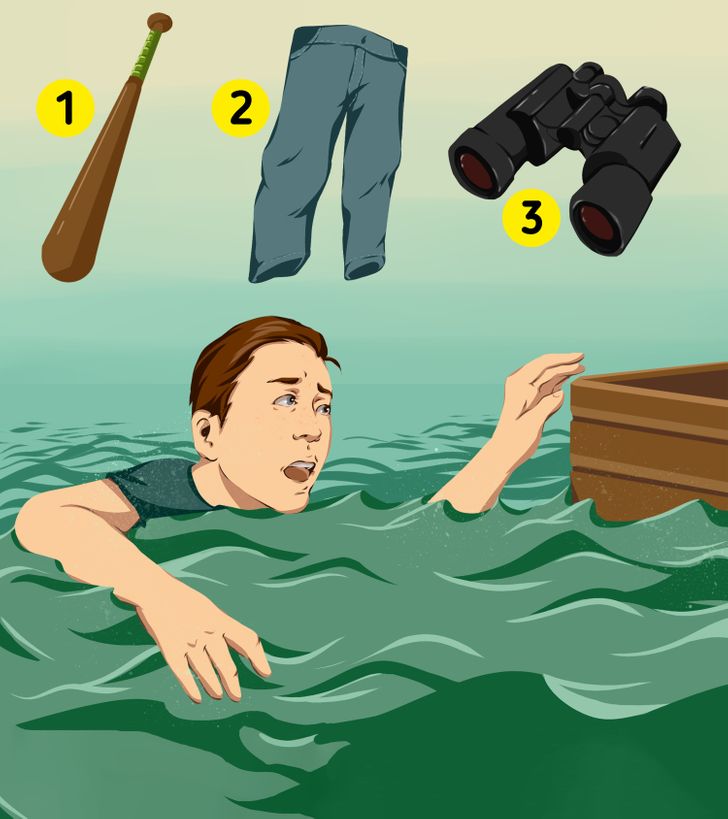 10 bài test kinh nghiệm sinh tồn: Sống sót giữa đại dương nhờ một chiếc quần Jean 8 10 bài test kinh nghiệm sinh tồn: Sống sót giữa đại dương nhờ một chiếc quần Jean 8