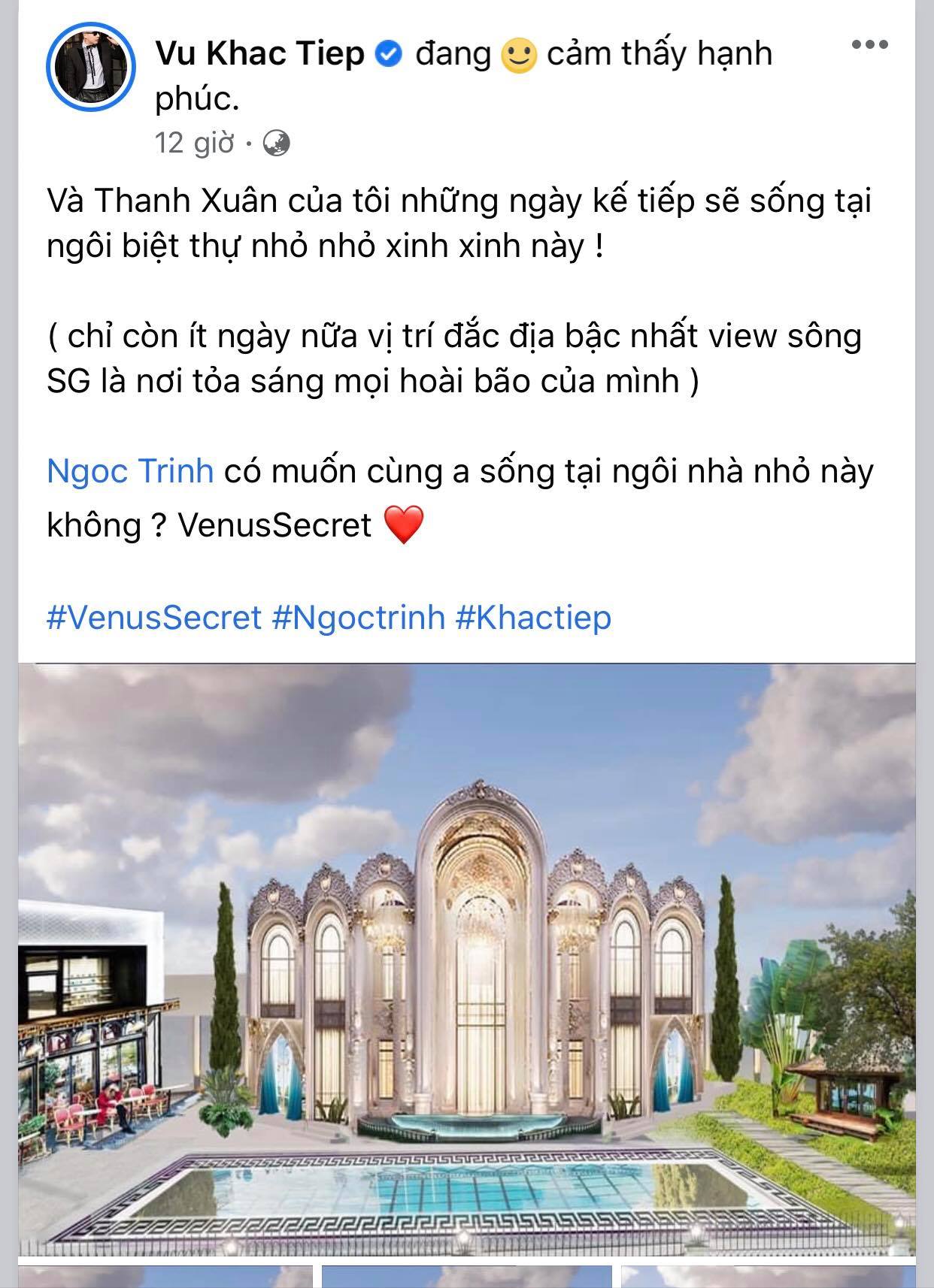 Vũ Khắc Tiệp dùng căn nhà nhỏ xinh 2.000 mét để gạ Ngọc Trinh, CĐM réo tên Nathan Lee 2 Vũ Khắc Tiệp dùng căn nhà nhỏ xinh 2.000 mét để gạ Ngọc Trinh, CĐM réo tên Nathan Lee 2