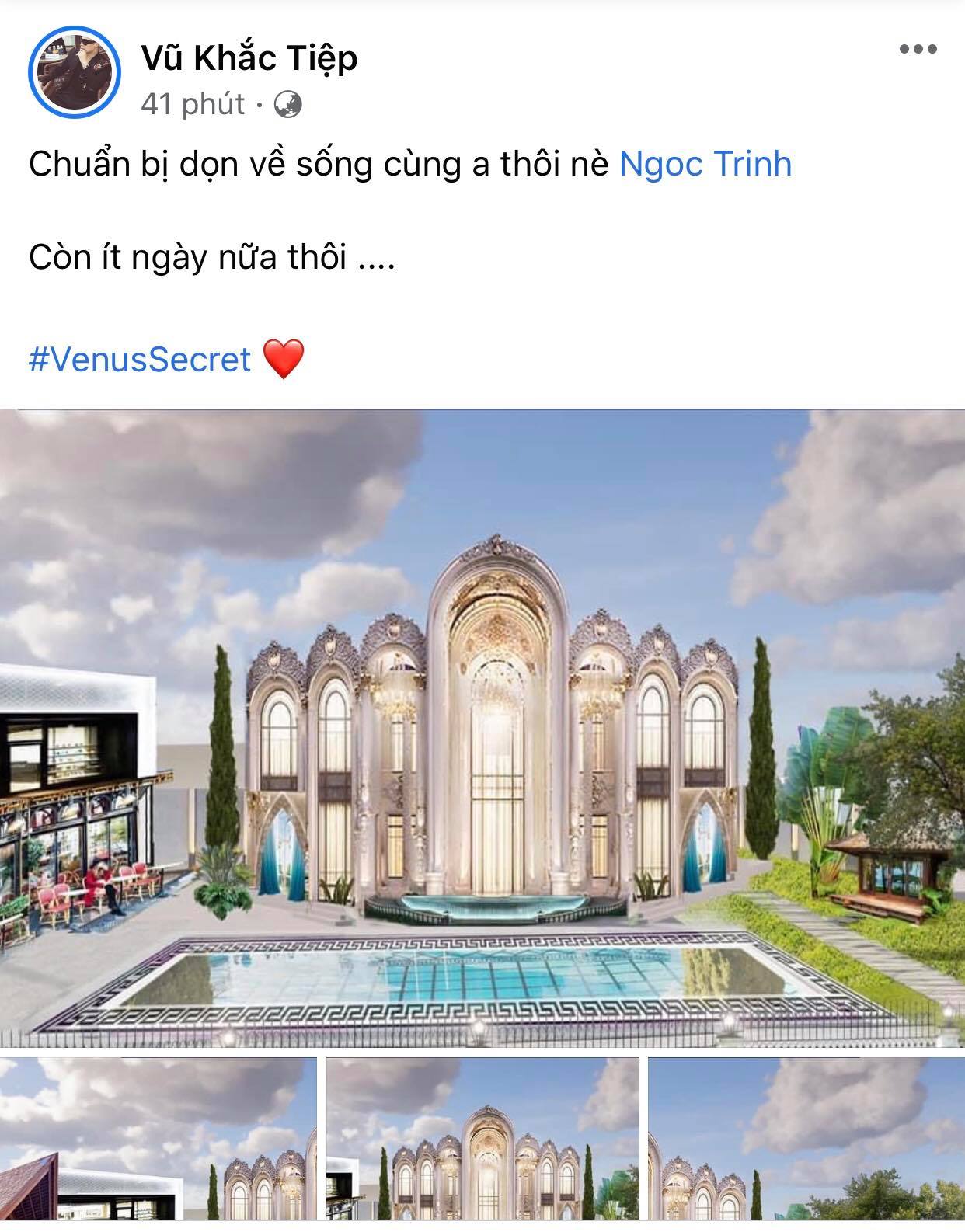 Vũ Khắc Tiệp dùng căn nhà nhỏ xinh 2.000 mét để gạ Ngọc Trinh, CĐM réo tên Nathan Lee 1 Vũ Khắc Tiệp dùng căn nhà nhỏ xinh 2.000 mét để gạ Ngọc Trinh, CĐM réo tên Nathan Lee 1