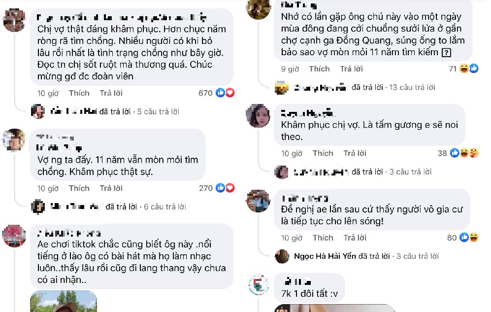 Nhờ 1 đoạn video TikTok, vợ tìm được chồng sau 11 năm mòn mỏi 11 Nhờ 1 đoạn video TikTok, vợ tìm được chồng sau 11 năm mòn mỏi 11