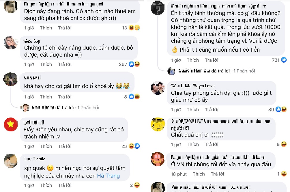 Hậu chia tay, cô gái bay từ Mỹ về nước cắt khóa tình yêu khiến dân mạng trầm trồ 3 Hậu chia tay, cô gái bay từ Mỹ về nước cắt khóa tình yêu khiến dân mạng trầm trồ 3