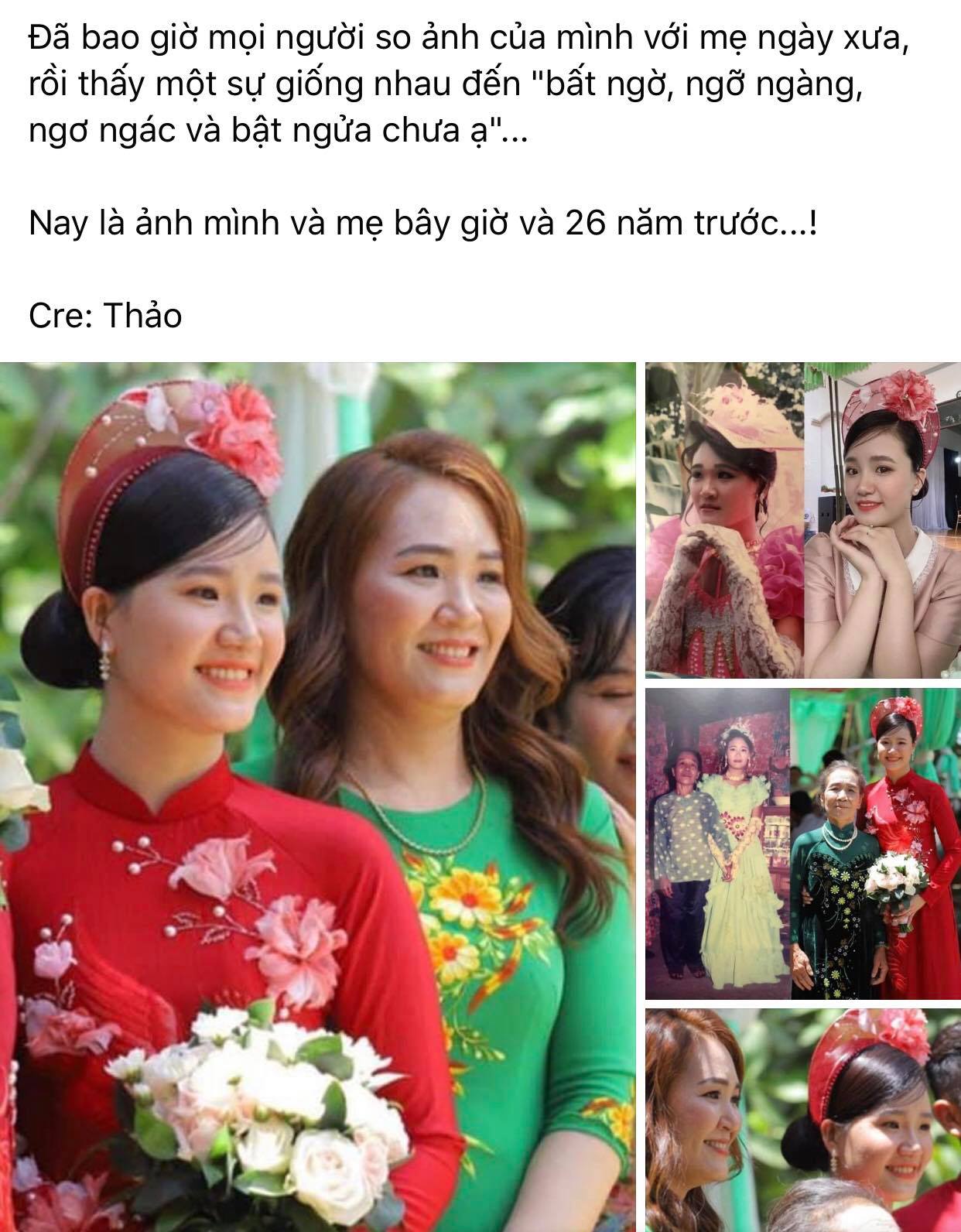 Cô dâu khoe ảnh 3 thế hệ phụ nữ trong nhà khiến CĐM trầm trồ 1 Cô dâu khoe ảnh 3 thế hệ phụ nữ trong nhà khiến CĐM trầm trồ 1