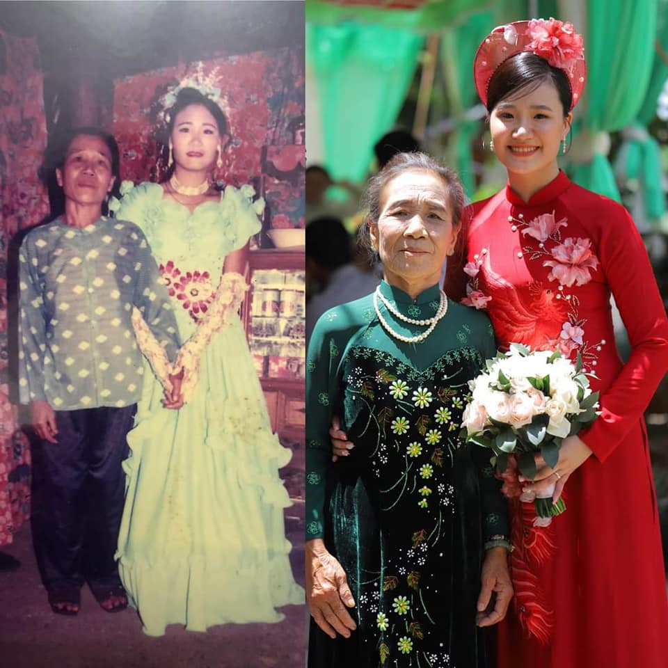 Cô dâu khoe ảnh 3 thế hệ phụ nữ trong nhà khiến CĐM trầm trồ 4 Cô dâu khoe ảnh 3 thế hệ phụ nữ trong nhà khiến CĐM trầm trồ 4