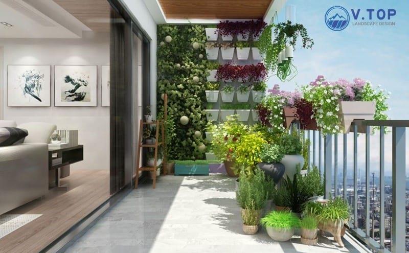 Mang không gian xanh đến mọi nhà với dịch vụ thiết kế, thi công ban công 5
