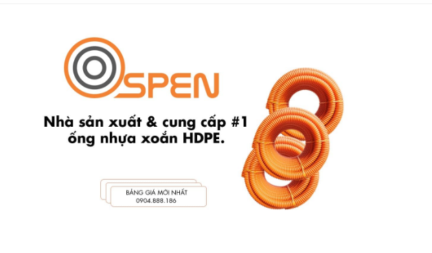 Ống nhựa xoắn OSPEN: Sự mới lạ của một thương hiệu có từ hơn 15 năm  2