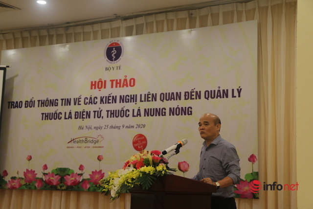 Vì sao Bộ Y tế kiên quyết chống thuốc lá thế hệ mới? 3 Vì sao Bộ Y tế kiên quyết chống thuốc lá thế hệ mới? 3
