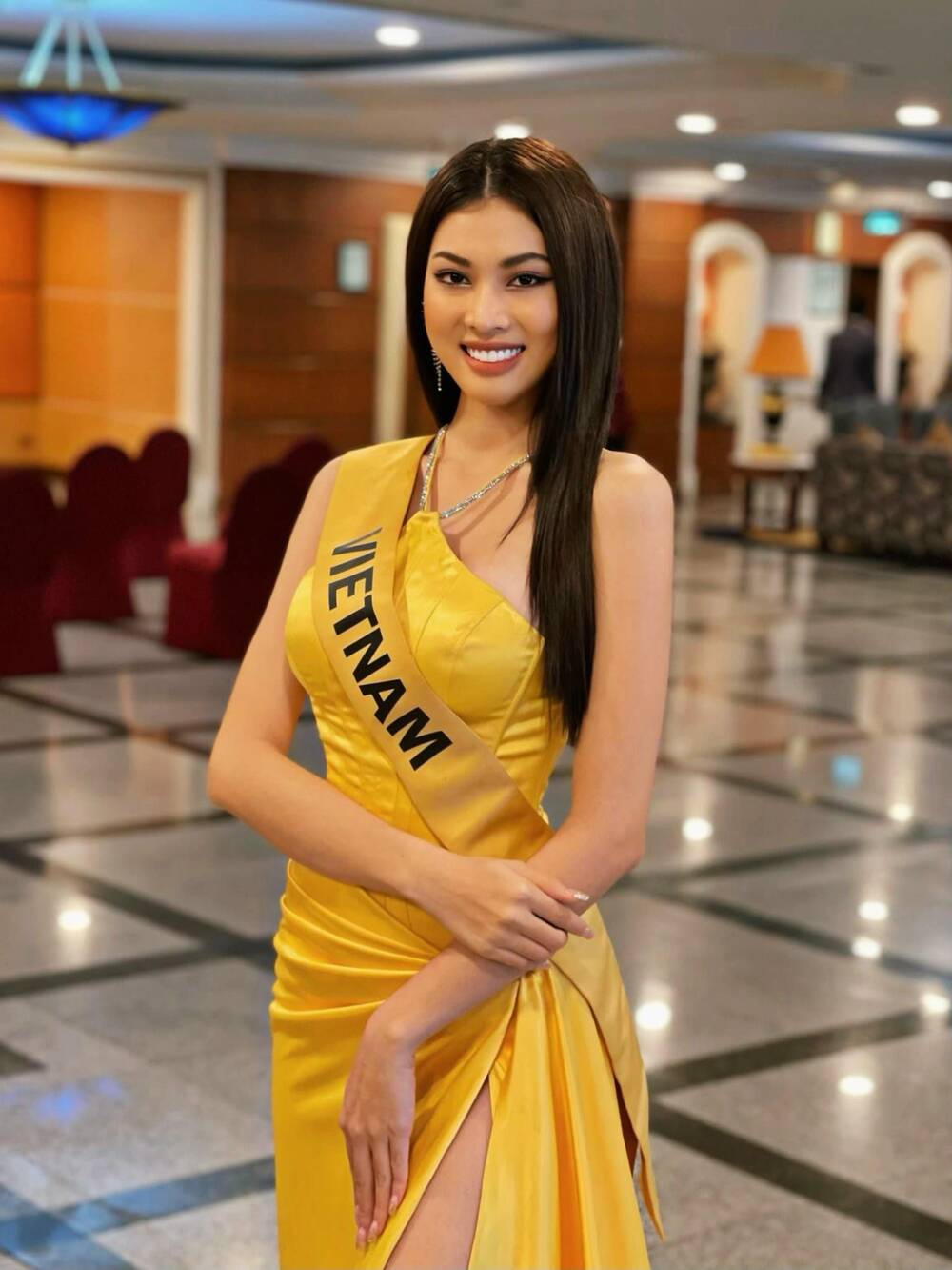 Diện áo yếm vàng rực, Ngọc Thảo khiến fan Miss Grand xuýt xoa bởi diện mạo xinh tựa 'thần tiên tỉ tỉ' 7 Diện áo yếm vàng rực, Ngọc Thảo khiến fan Miss Grand xuýt xoa bởi diện mạo xinh tựa 'thần tiên tỉ tỉ' 7