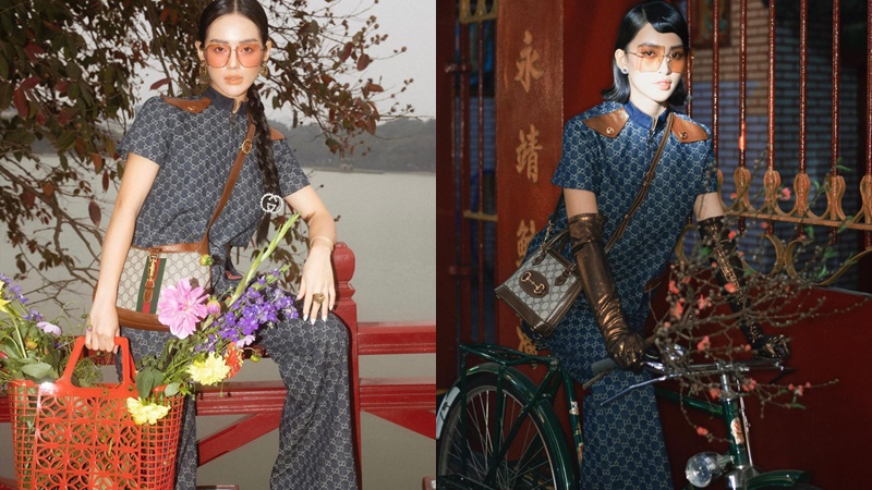 Diện nguyên cây Gucci: Khánh Linh, Tiểu Vy được khen hết lời, Giáng My nhận gạch 'tới tấp' 4 Diện nguyên cây Gucci: Khánh Linh, Tiểu Vy được khen hết lời, Giáng My nhận gạch 'tới tấp' 4
