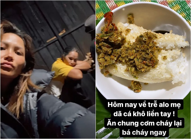 Nhìn bữa cơm của Hoa hậu H'Hen Niê, dân tình vừa thấy xót vừa cảm phục cô nàng - Ảnh 4 Nhìn bữa cơm của Hoa hậu H'Hen Niê, dân tình vừa thấy xót vừa cảm phục cô nàng - Ảnh 4