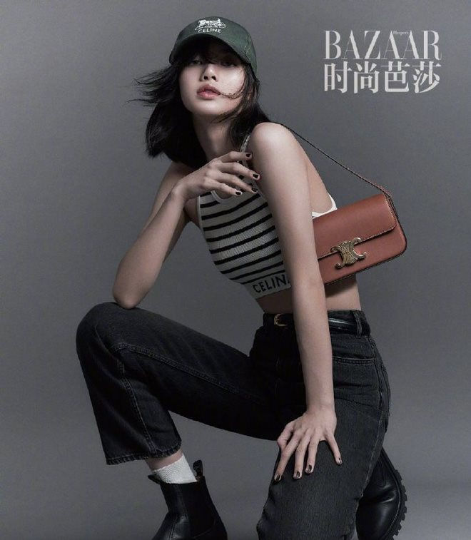 Toàn bộ ảnh của Lisa Black Pink bị 'bốc hơn' trên Weibo của Harper's Bazaar China với nguyên do 'khó chấp nhận' - Ảnh 4