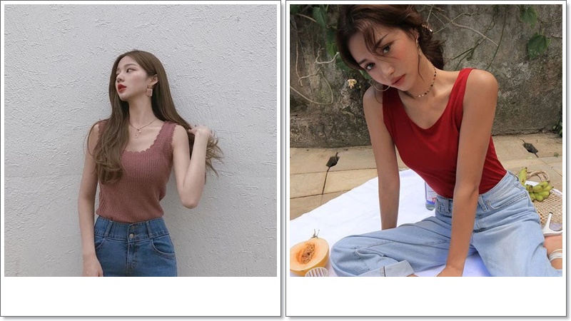 Hè đến rồi, nàng đã biết cách chọn áo hai dây để phù hợp với từng dáng người chưa? 2 Hè đến rồi, nàng đã biết cách chọn áo hai dây để phù hợp với từng dáng người chưa? 2