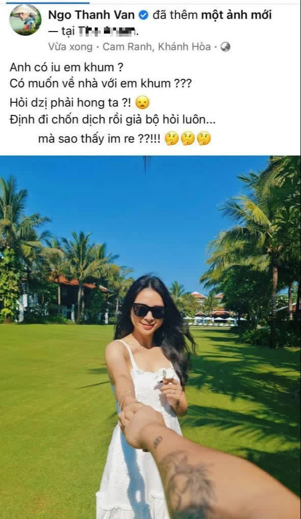 Ngô Thanh Vân khoe ảnh 'follow me', chủ động cầu hôn 'ngọt sớt' nhưng phản ứng của Huy Trần lại không 'như mơ' 1 Ngô Thanh Vân khoe ảnh 'follow me', chủ động cầu hôn 'ngọt sớt' nhưng phản ứng của Huy Trần lại không 'như mơ' 1