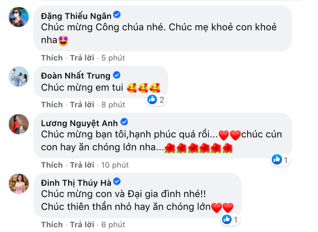 Diễn viên Bảo Thanh vượt cạn lần 2 thành công, tiết lộ giới tính em bé khiến dàn sao nô nức chúc mừng 3 Diễn viên Bảo Thanh vượt cạn lần 2 thành công, tiết lộ giới tính em bé khiến dàn sao nô nức chúc mừng 3