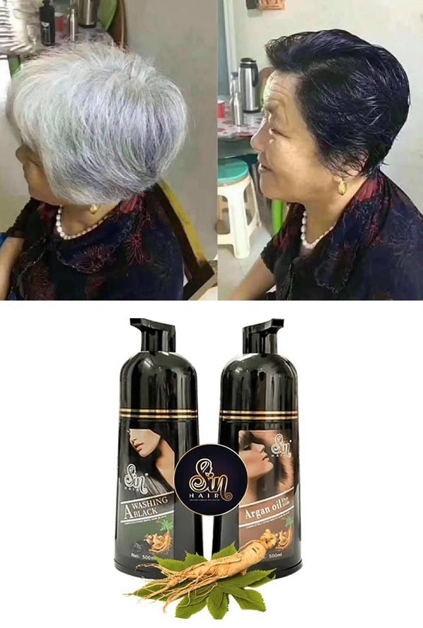 Dầu gội đen tóc phủ bạc có tốt không? 1 Dầu gội đen tóc phủ bạc có tốt không? 1