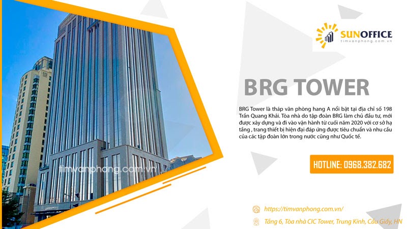 BRG Tower: Văn phòng tiêu chuẩn hạng A mới của quận Hoàn Kiếm 1