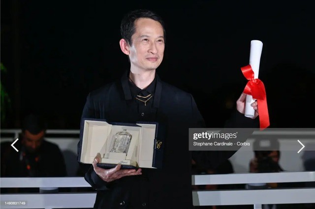 Nhà làm phim Trần Anh Hùng thắng giải Đạo diễn xuất sắc nhất tại Cannes 2023. Ảnh Getty Nhà làm phim Trần Anh Hùng thắng giải Đạo diễn xuất sắc nhất tại Cannes 2023. Ảnh Getty