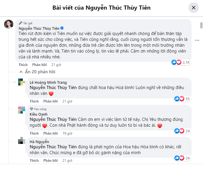 Thùy Tiên ghi điểm bởi quyết định nhân văn trong vụ kiện bà Đặng Thùy Trang - Ảnh 1 Thùy Tiên ghi điểm bởi quyết định nhân văn trong vụ kiện bà Đặng Thùy Trang - Ảnh 1