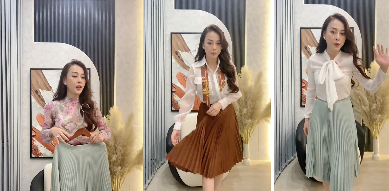 Phương Oanh xuất hiện trên sóng livestream, nhan sắc xinh đẹp khiến bao người say đắm Phương Oanh xuất hiện trên sóng livestream, nhan sắc xinh đẹp khiến bao người say đắm