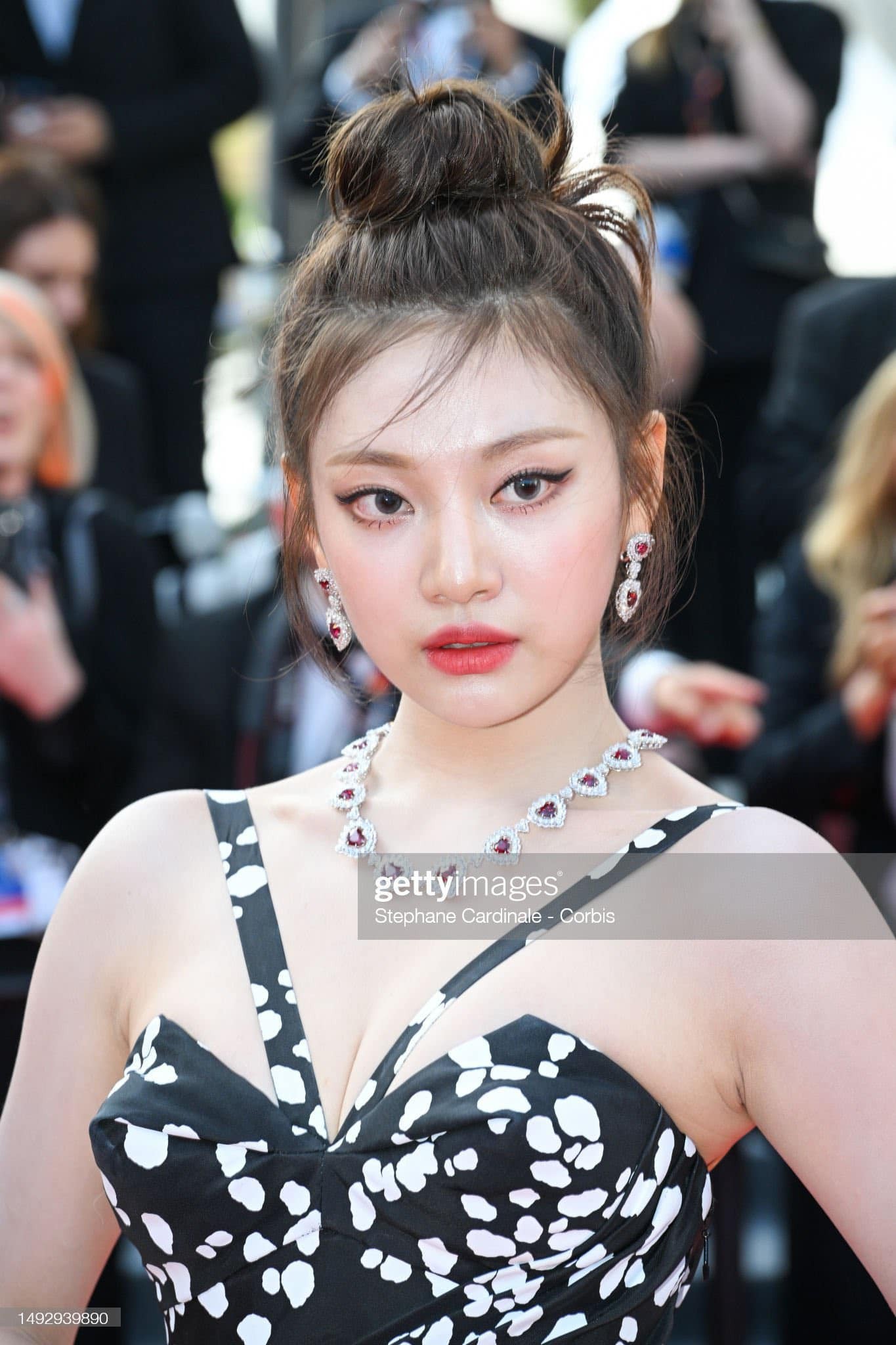 Visual xuất sắc của em út aespa trong ảnh chụp cận mặt của Visual xuất sắc của em út aespa trong ảnh chụp cận mặt của 