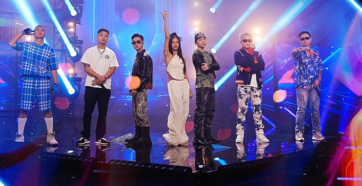Dàn giám khảo và HLV của Rap Việt mùa 3. Ảnh: Viechannel Dàn giám khảo và HLV của Rap Việt mùa 3. Ảnh: Viechannel